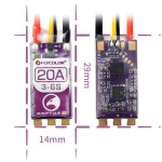 FLYCOLOR RAPTOR5 20A/35A/45A/50A BLHeli-32 ESC 3-6S Brushless Faster in Response Speed Control RC FPV Racing FPV Freestyle